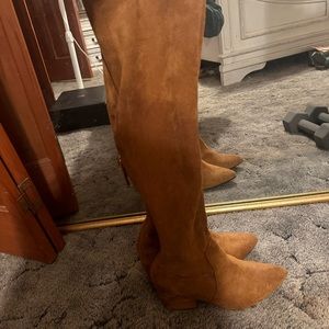 Goodnight macaroon boots, size 38, tan
